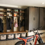 High end custom garage cabinetry picture in Orange County, CA.